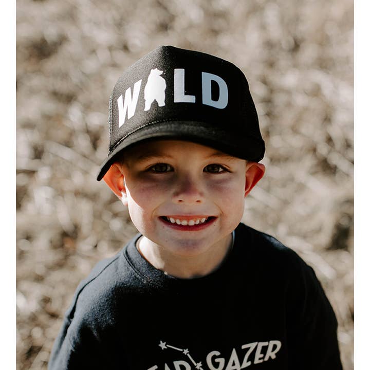 Made of Mountains - Wholesale Kids Hat - Kids - Kid WILD Bear Trucker Hat