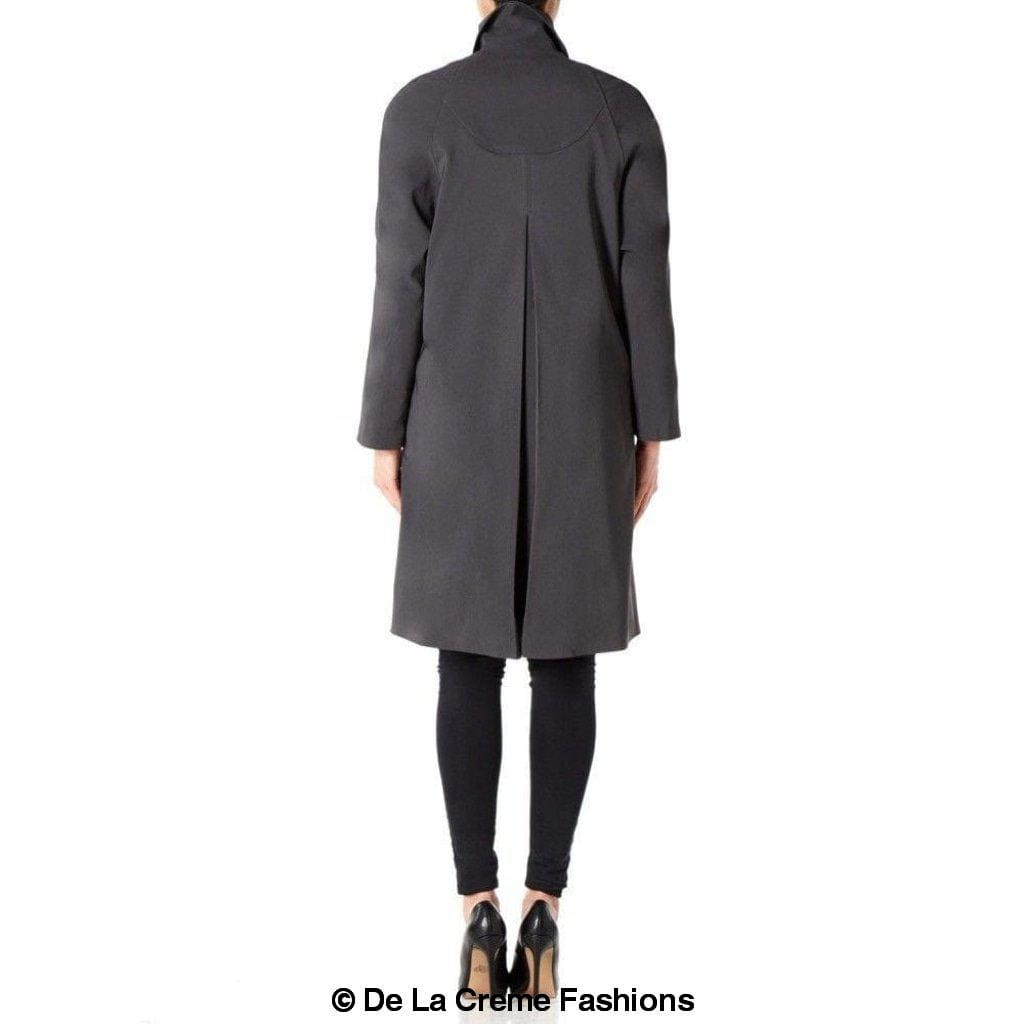 De La Creme Fashions - Wholesale Coat - Women's - De La Creme - Womens Oversized Knee Length Plus Size Mac10