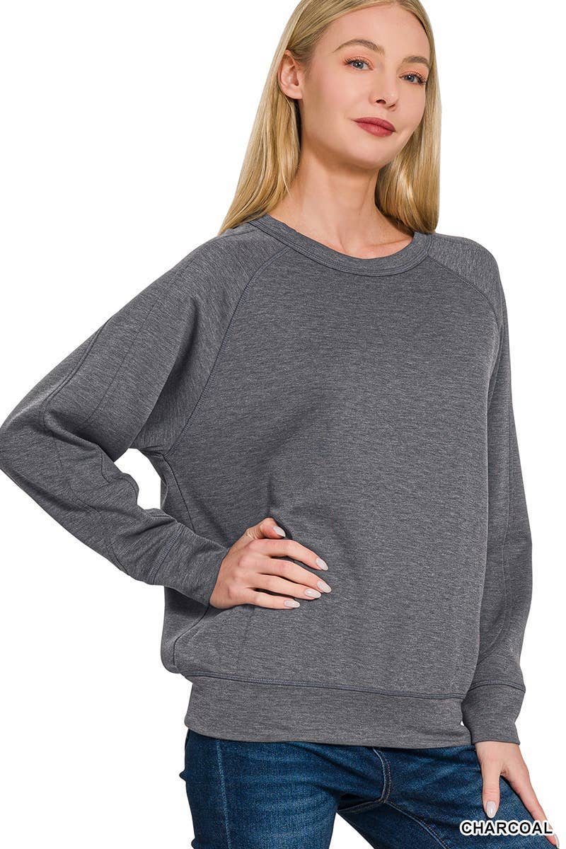 Vanilla Monkey - Wholesale Sweatshirt - Women's - Soft Scuba Crewneck Sweatshirt3