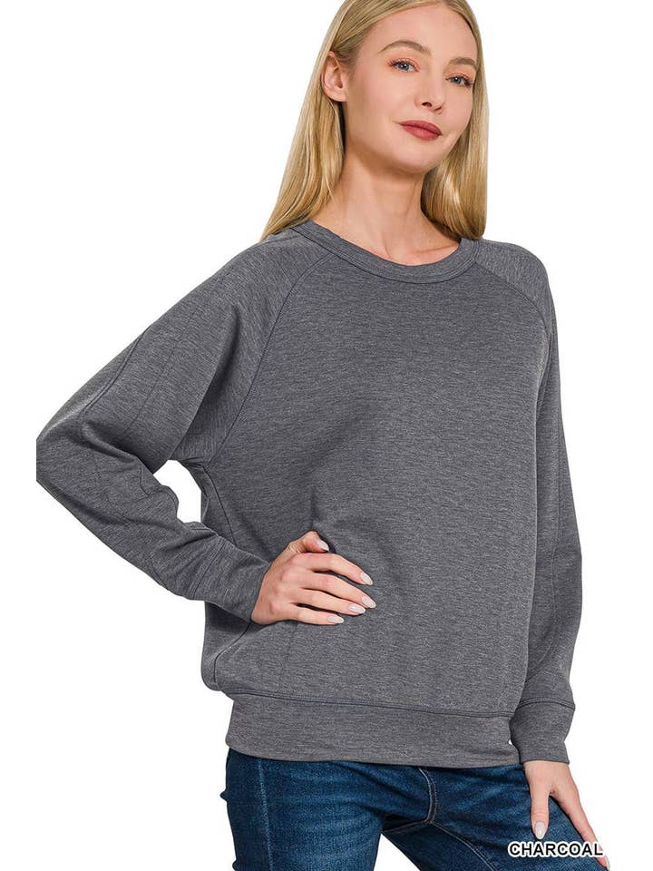 Vanilla Monkey - Wholesale Sweatshirt - Women's - Soft Scuba Crewneck Sweatshirt3