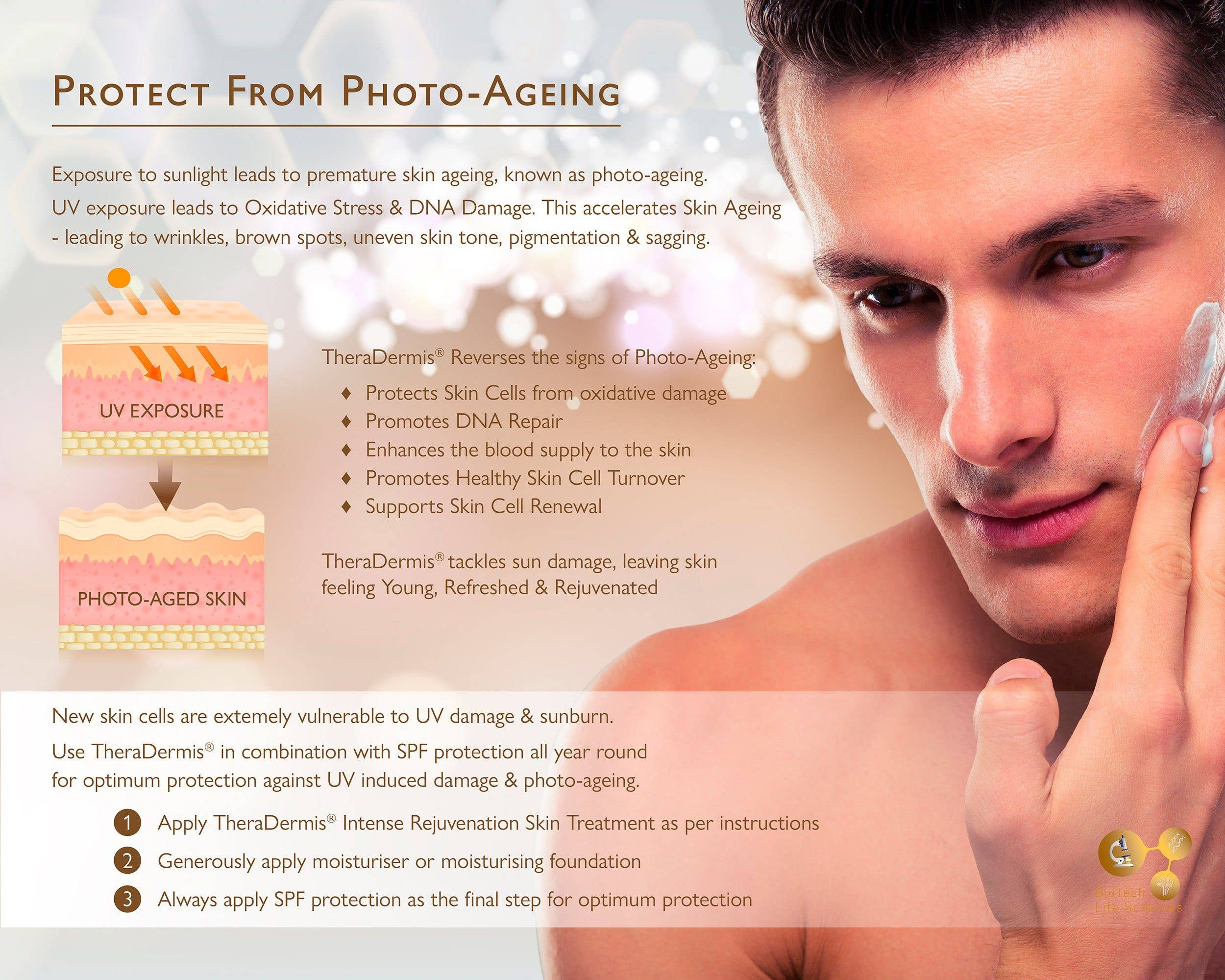 BioTech Life Sciences – Großhandel Anti-Aging-Feuchtigkeitscreme – Bye Bye Lines & Wrinkles - Schnelles Anti-Aging-Cremeserum10