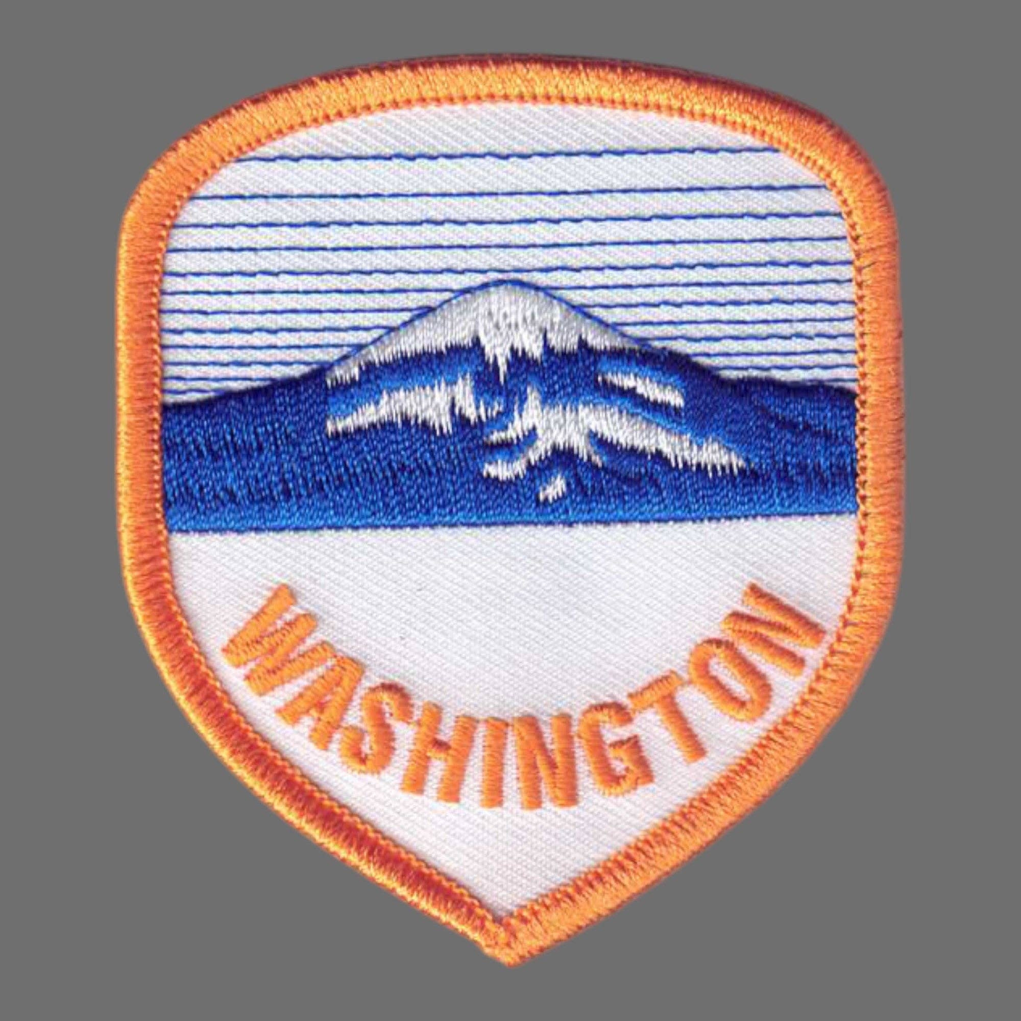 Happy Wood Products - Wholesale Patch - WASHINGTON Mountain Souvenir Patch - 33531