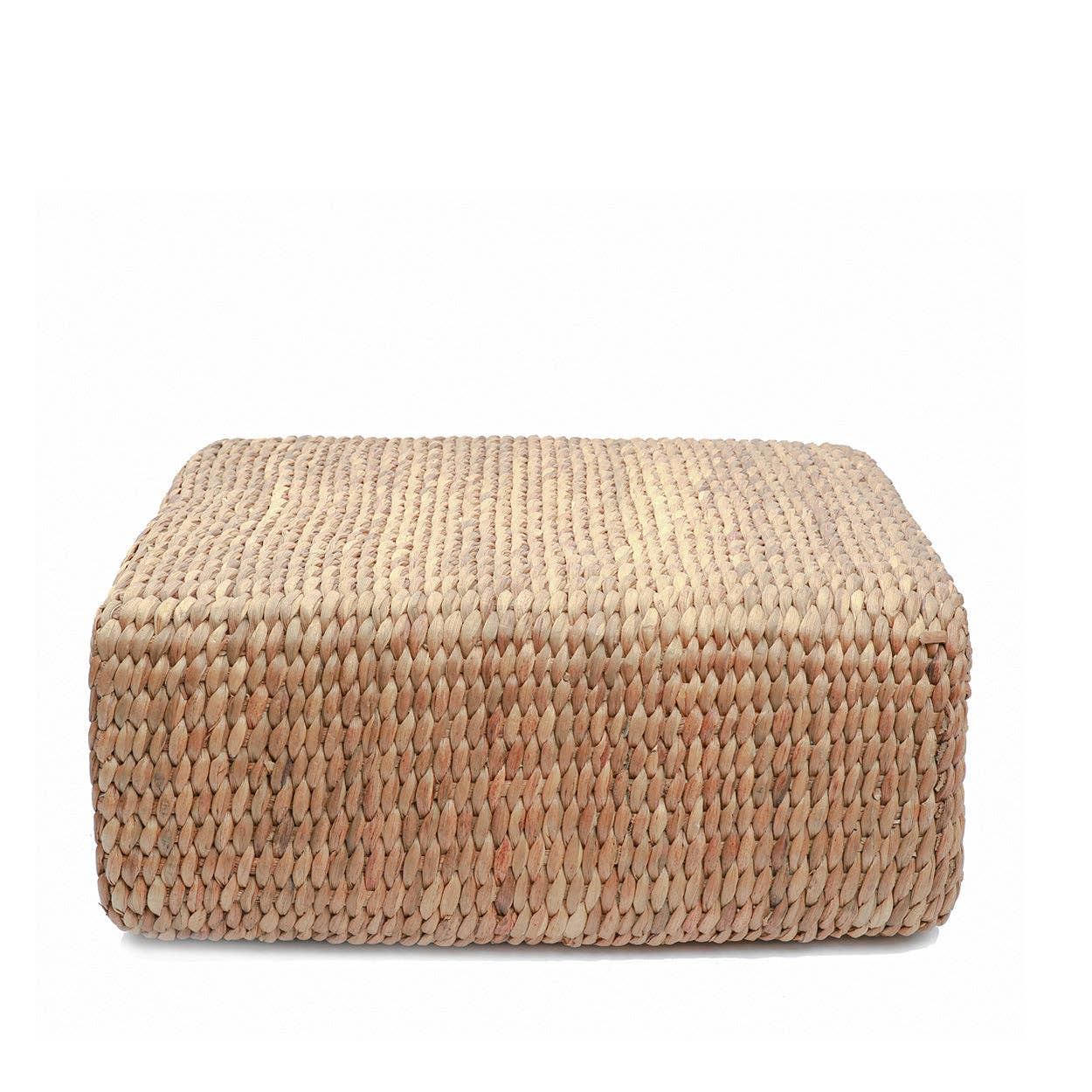 Bazar Bizar Living - Wholesale Pouf - The Hyacinth Pouffe Square - Natural - M0