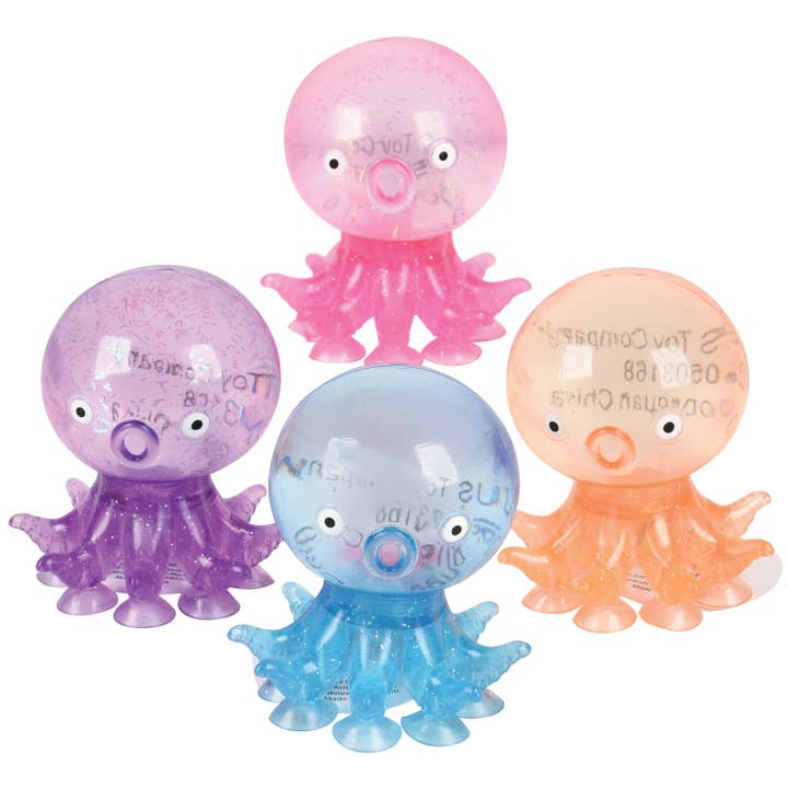 US Toy Company - Wholesale Squishy Toy - Kids & Baby - Octopus Squishy Suckers 12-Unit Display5