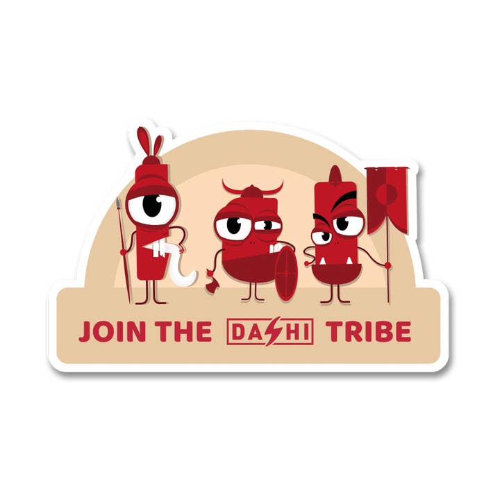 Sticker Tribes for wholesale by DASHI