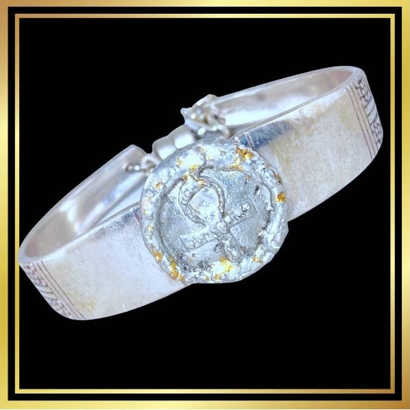 Ankh, with gold for wholesale by Earth Goddess Bracelets