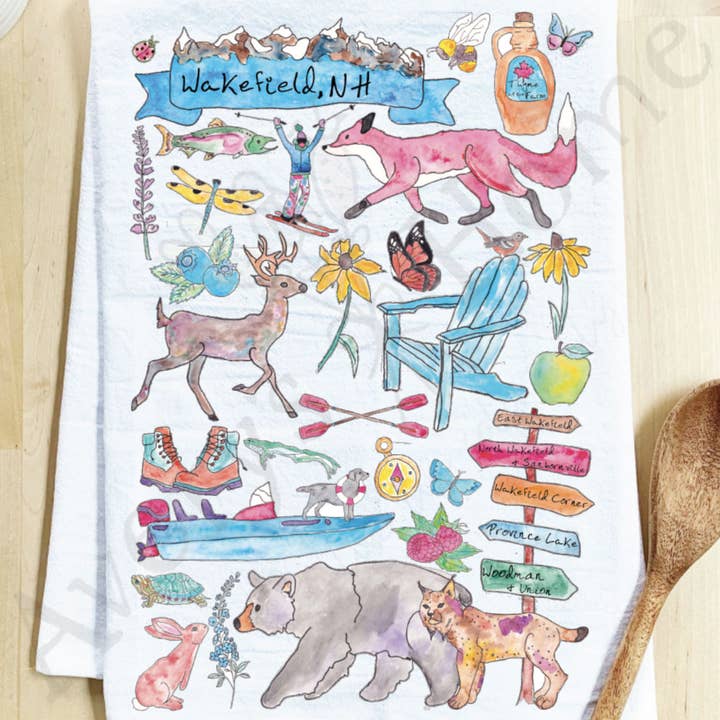 Avery's Home - Vente Torchons - Serviette de plage de Naples, Floride1