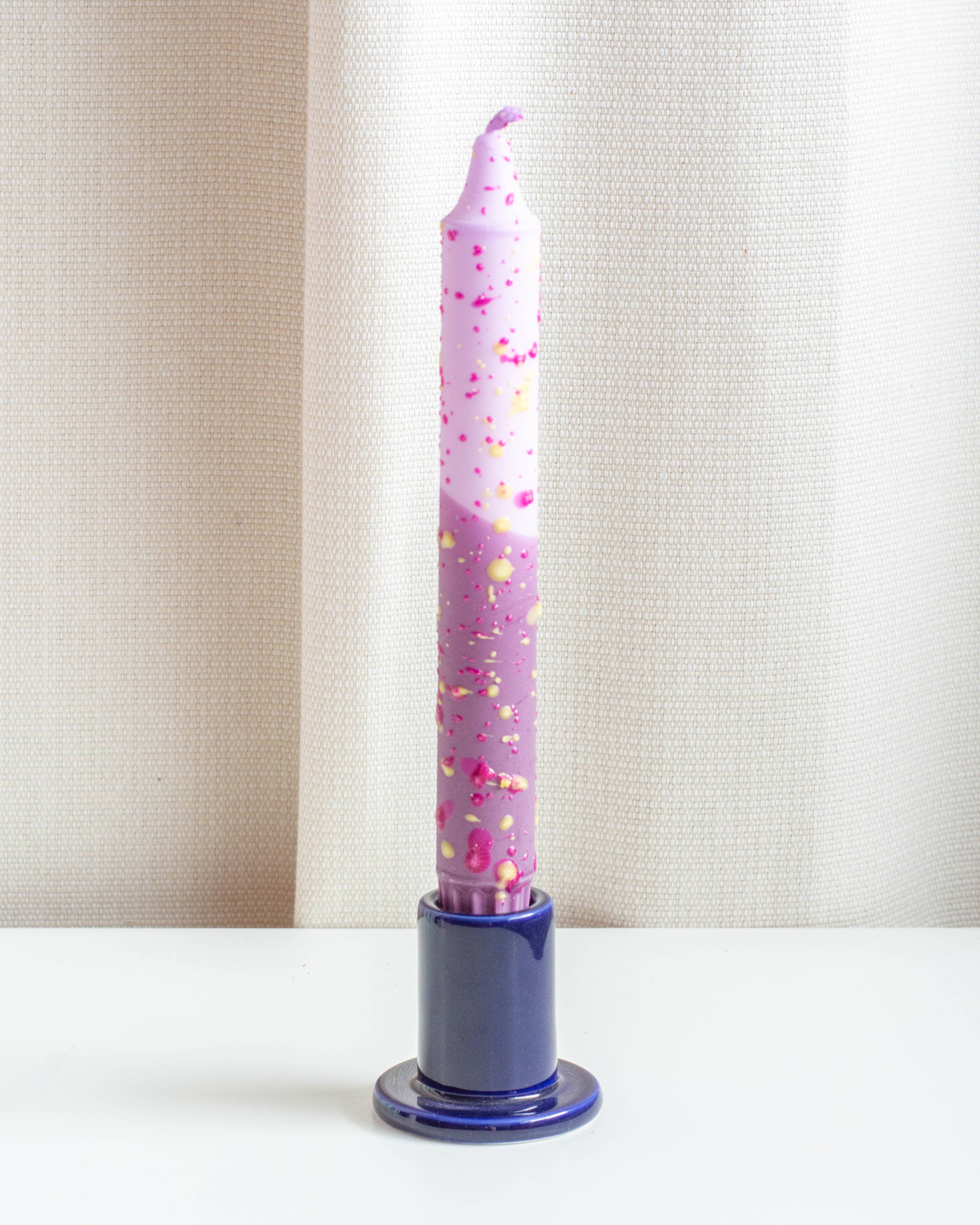 Nordtrice - Wholesale Tapered Candle/Candlestick - Taper candles- Summer vibes / Lavender Confetti2