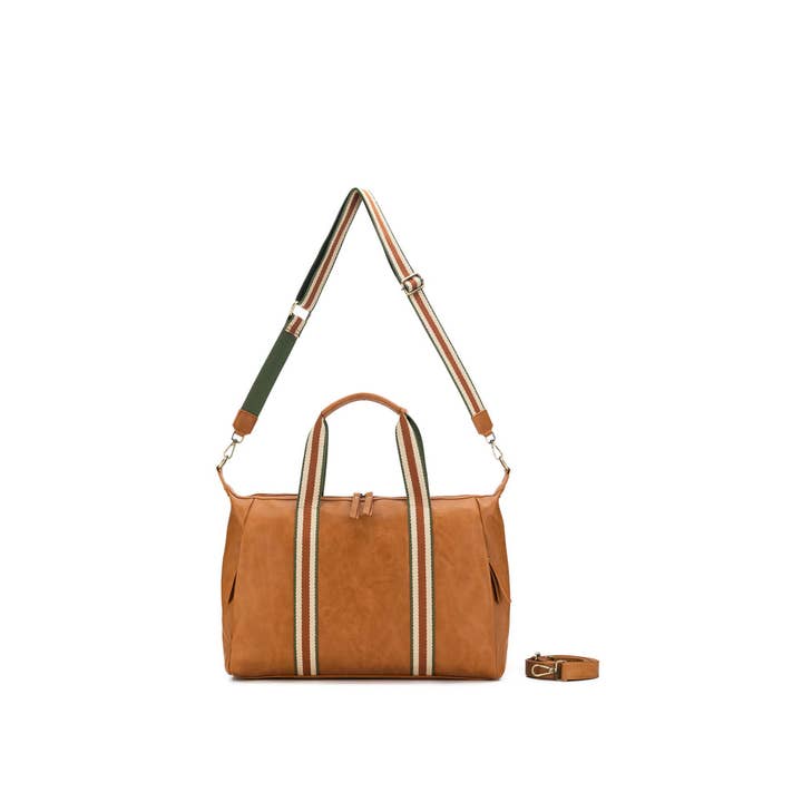 BLACK CAVIAR DESIGNS - Wholesale Weekender Bag - Women's - Tuscany Tan Travel / Work Bag