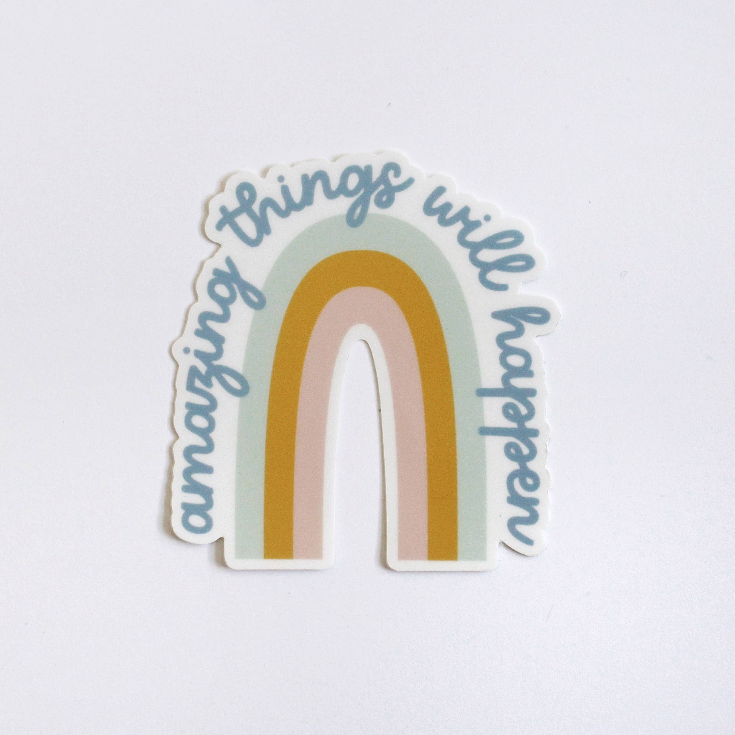 oh, little wren - Wholesale Sticker - Encouraging Sticker | Rainbow | Good Things Will Happen2