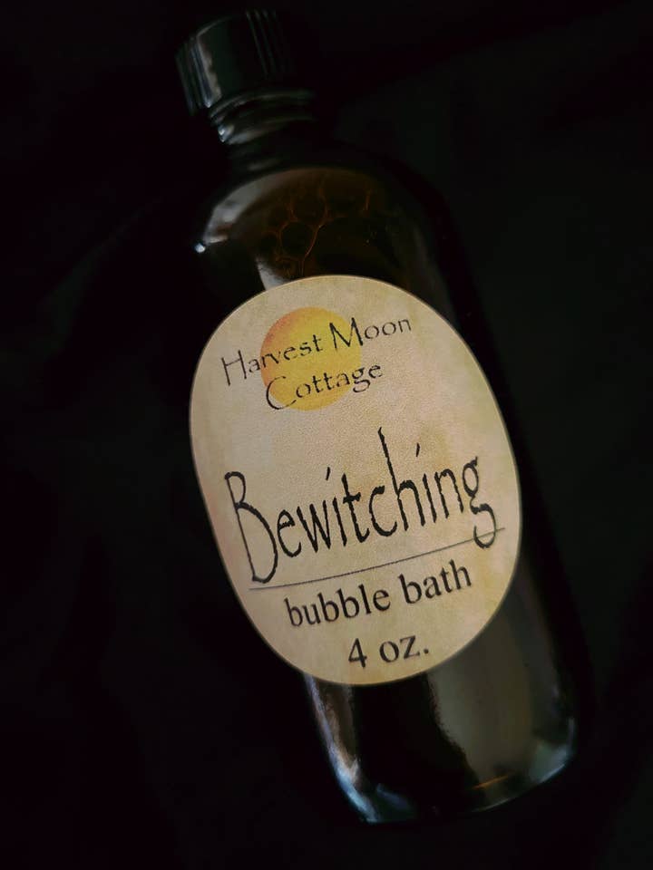 Bewitching Bubble Bath for wholesale by Harvest Moon Cottage Bath and Body