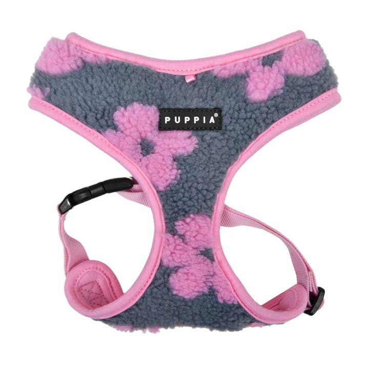 Puppia International Inc. - Wholesale Pet Harness - Dog - REN DOG HARNESS OVER-THE-HEAD ADJUSTABLE FLORAL2