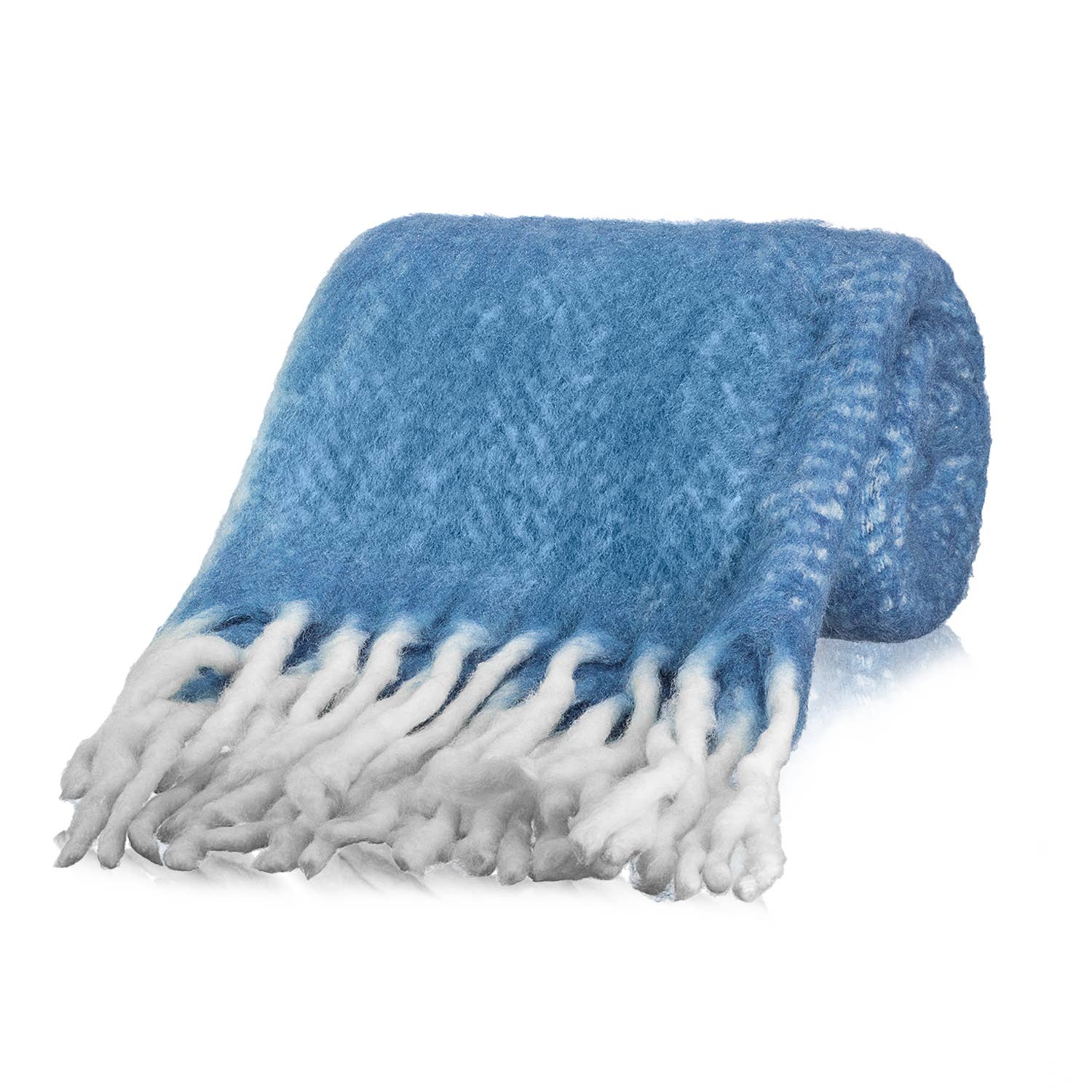 Popular Life Home - Wholesale Throw Blanket - Decorative Aurora Mohair Herringbone Throw, 50'' x 60''0