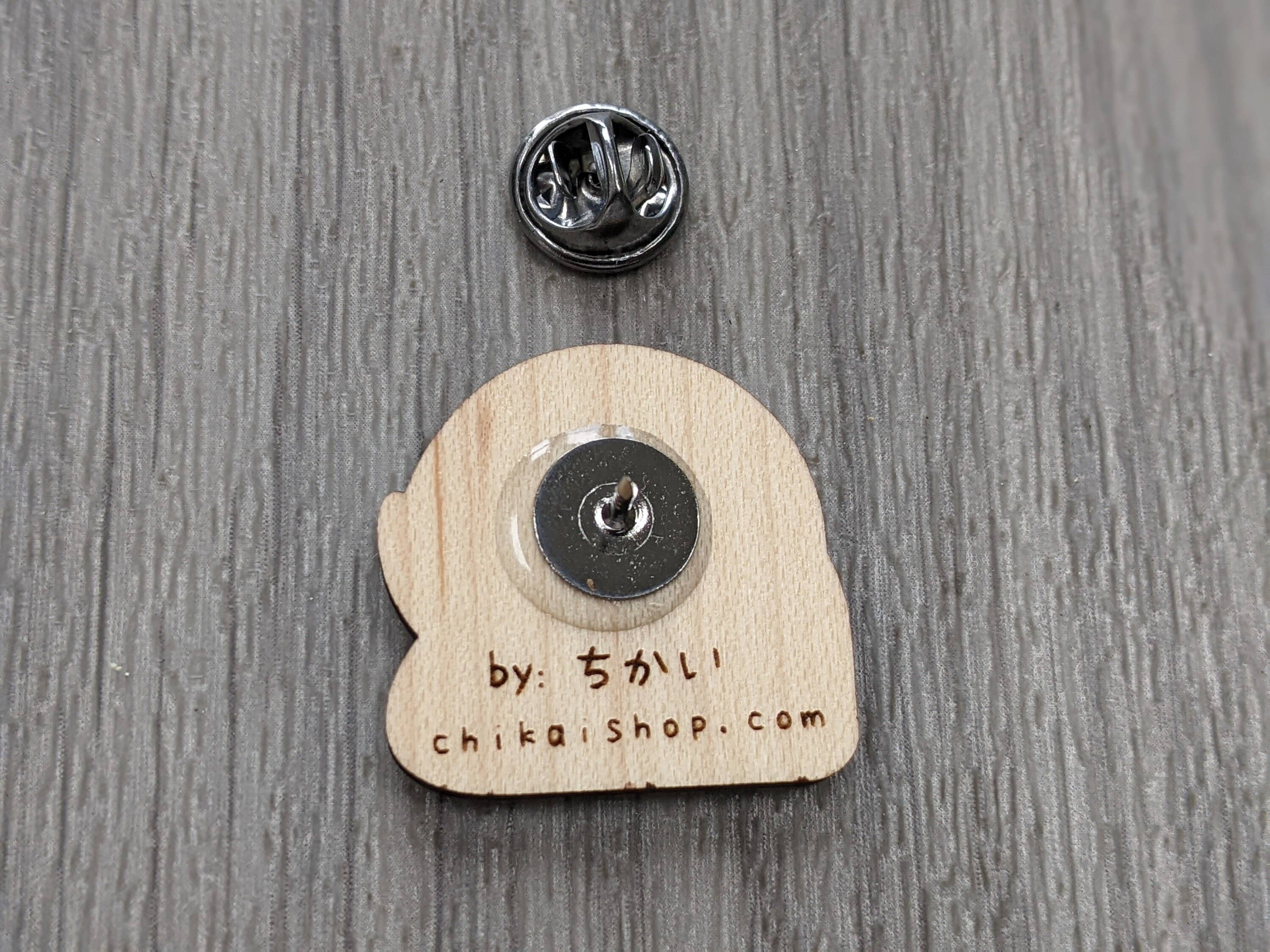 Chikai Shop - Vendita all'ingrosso Spille - Spilla con spilla in legno Rainbow Pride3