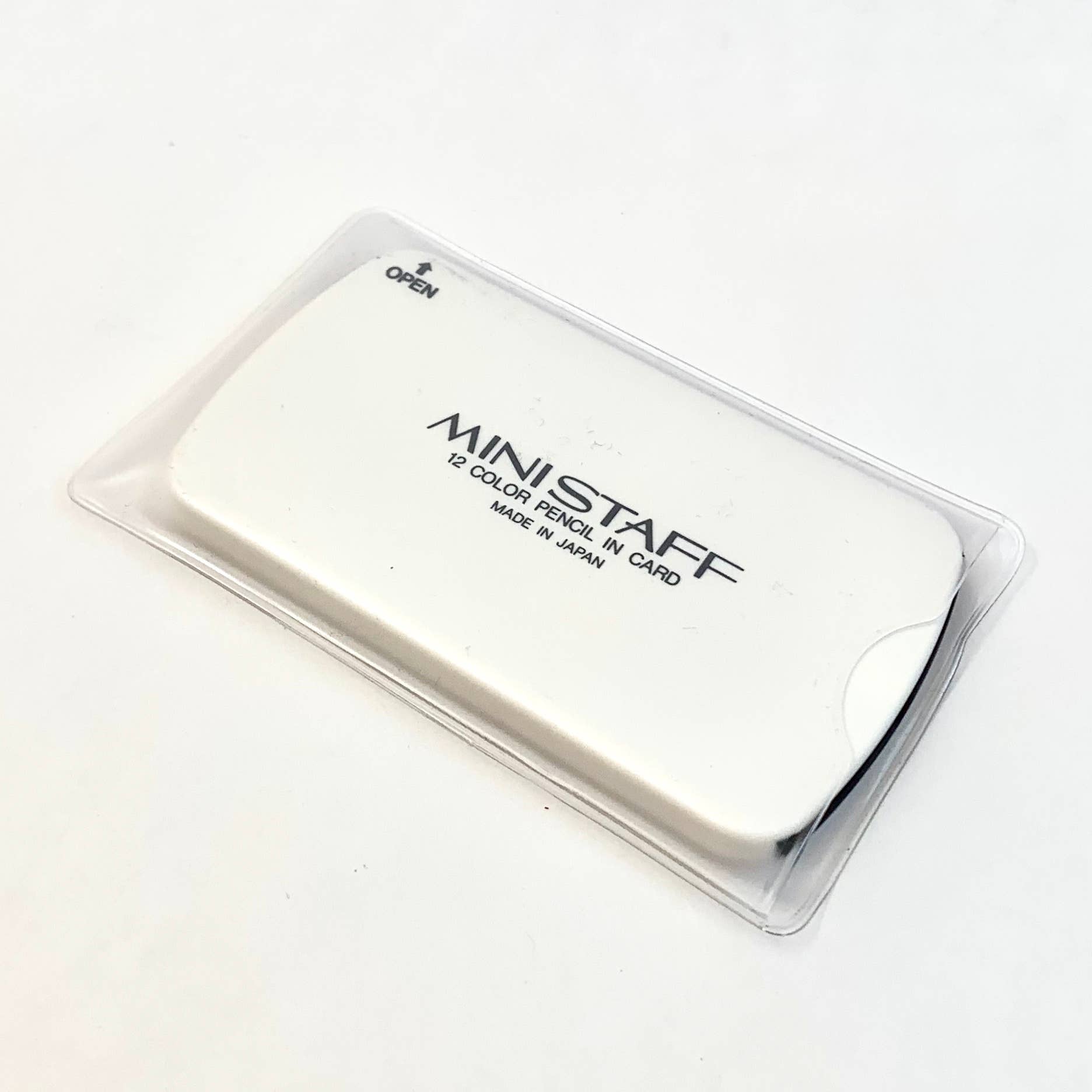 BCmini - Wholesale Pencil - 22133 12 Mini Pencils in White Card Case-110