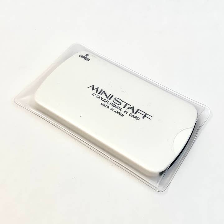 BCmini - Wholesale Pencil - 22133 12 Mini Pencils in White Card Case-110