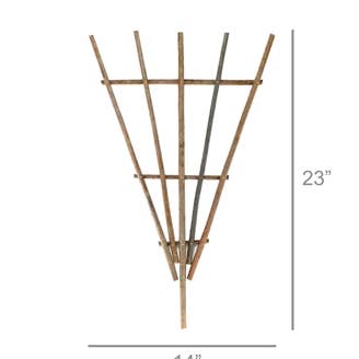 Treillis de brindille piqué - Med - Naturel pour la vente par HomArt