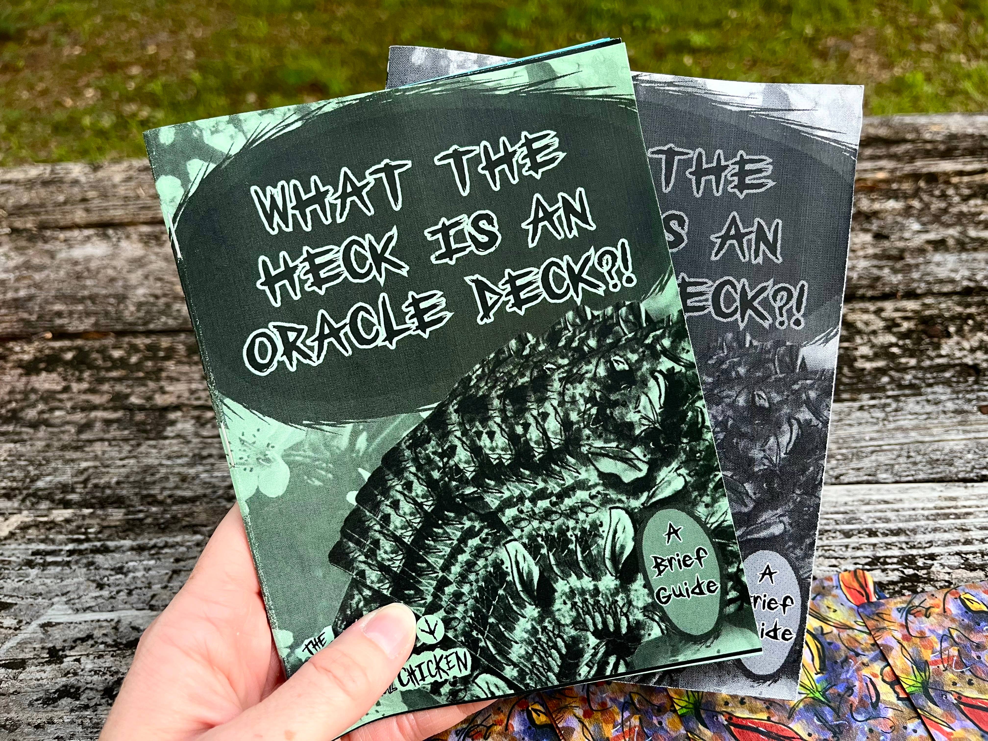The Empathetic Chicken - Wholesale Reference - What The Heck is an Oracle Deck? Zine 5