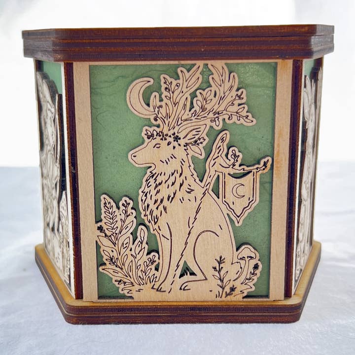 Skovskygelygter – Skovmarked for engroshandel hos Squirrel Tacos Papercuts