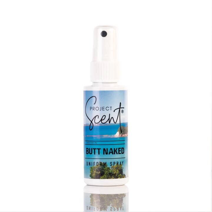 Butt Naked Insp Uniform Spray 50ml for wholesale by Project Scent