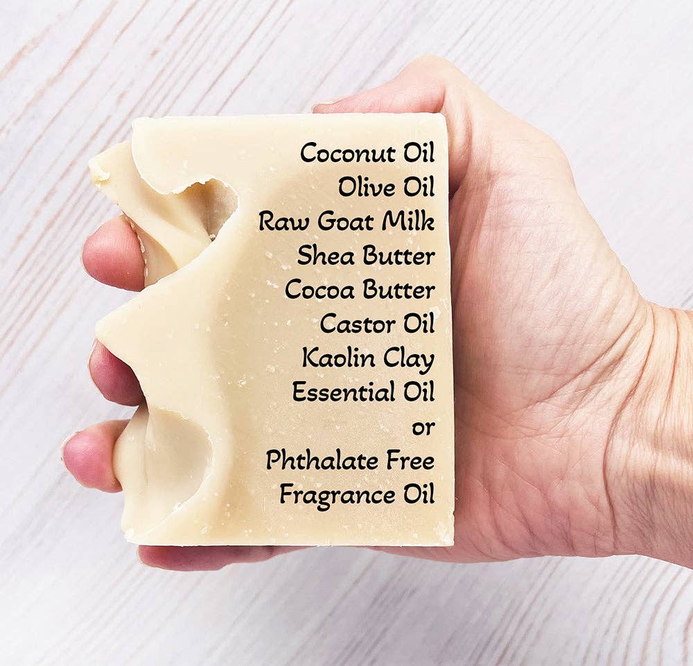 O My! Bath and Body - Vente Pains de savon - O mai ! Savon au lait de chèvre 6 oz | Fabriqué avec du lait de chèvre frais de la ferme | Sans parabens et plus | Fabriqué à la main aux États-Unis21