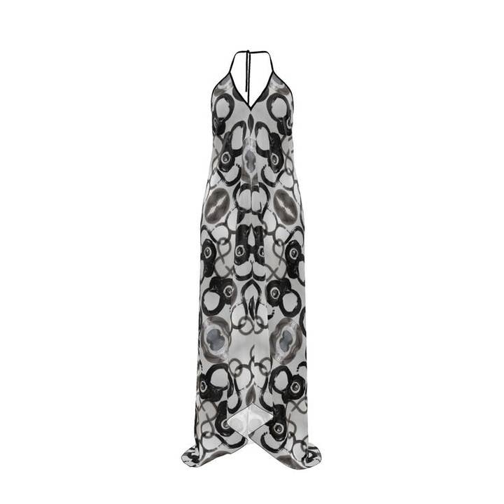 Abito Infinity con collo halter e schiena scoperta per la vendita all'ingrosso da parte di Ally Bee Design