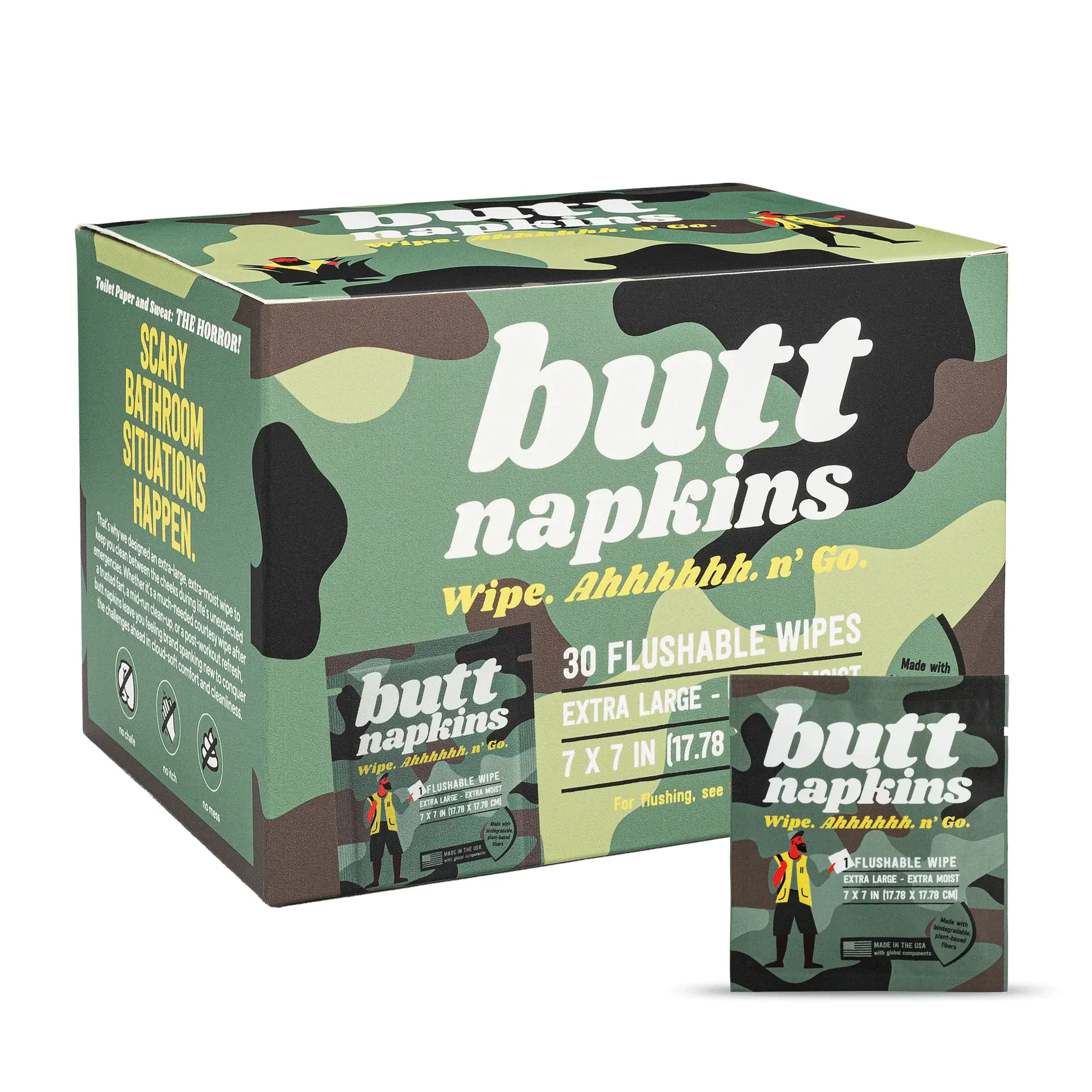 Butt Napkins – Desporto e exterior por atacado – Guardanapos de Caça1