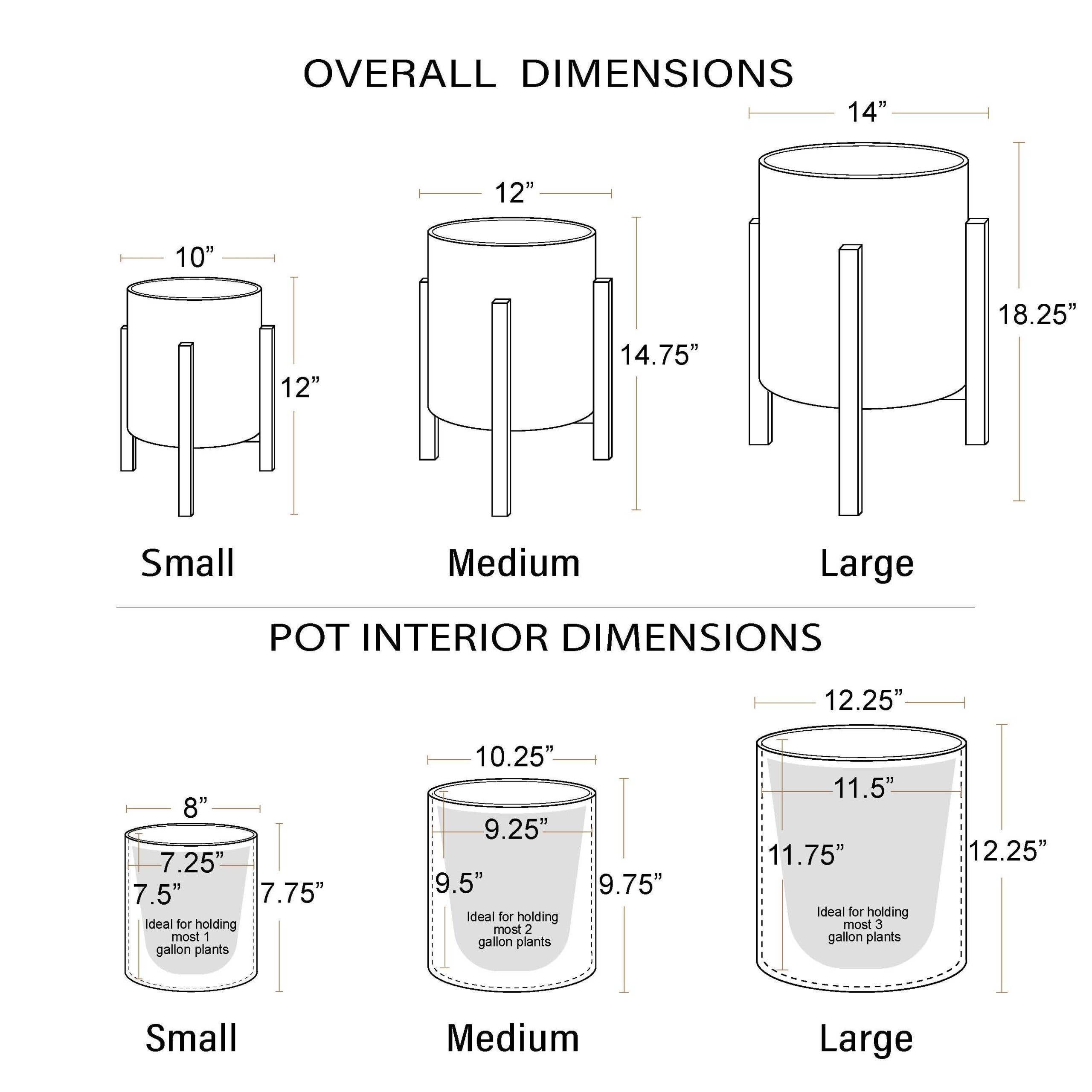 Aspire Home Accents - Wholesale Plant Pot - Claire Modern Planter With Kinsley Base4