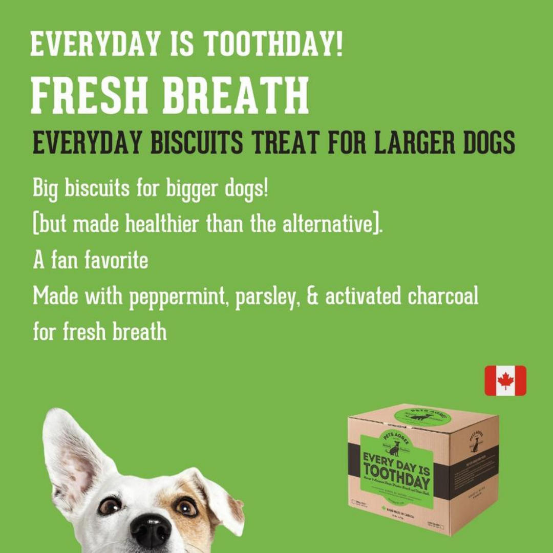 The Granville Island Pet Treatery (USA) - Wholesale Pet Treats - Dog - Mint & Parsley Regular Dog Biscuit Treats: Fresh Breath  2lb1