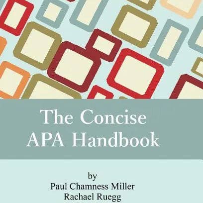 Books by splitShops - Wholesale Reference - The Concise APA Handbook - Hardcover