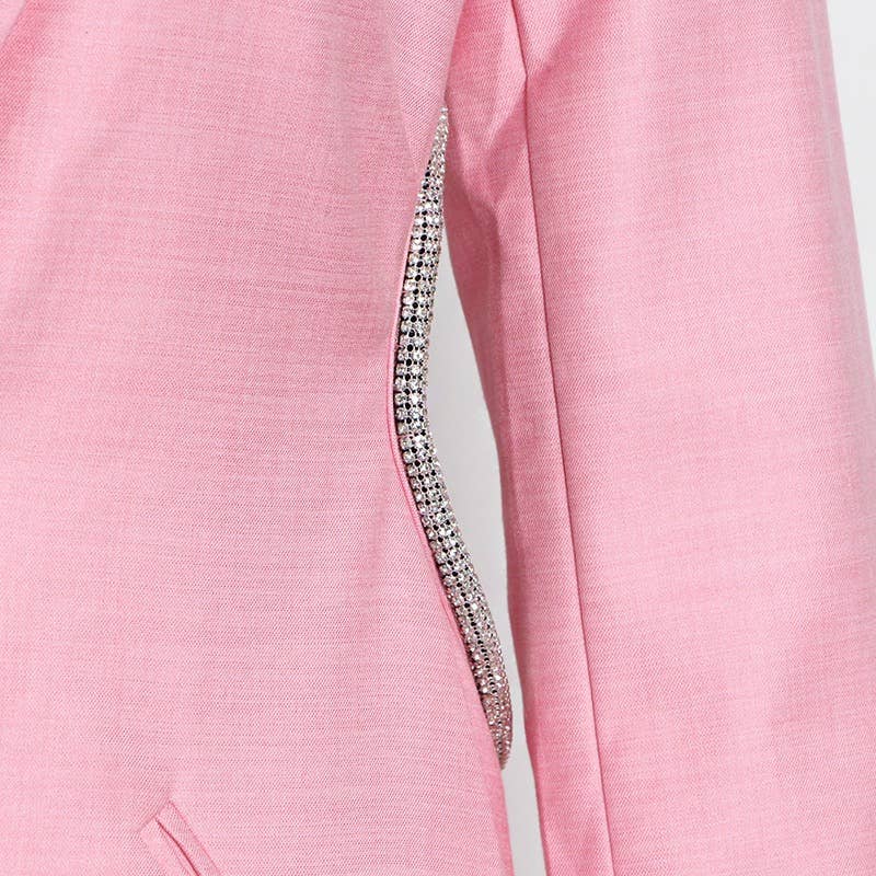 Productseeker – Casaco de fato – Mulher por atacado – Bl9-Y Casaco de Terno Diamante Sem Costo Outono - Versátil e Sexy12