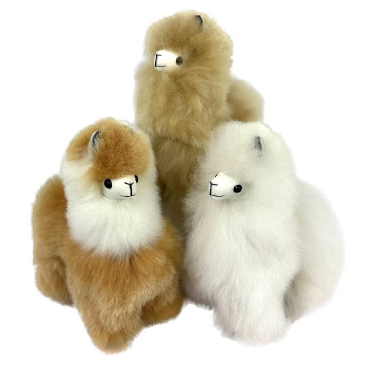 Alpaca Fur Figures - Alpaca 8-9 inches (AF08) for wholesale by My Comfy Apparel