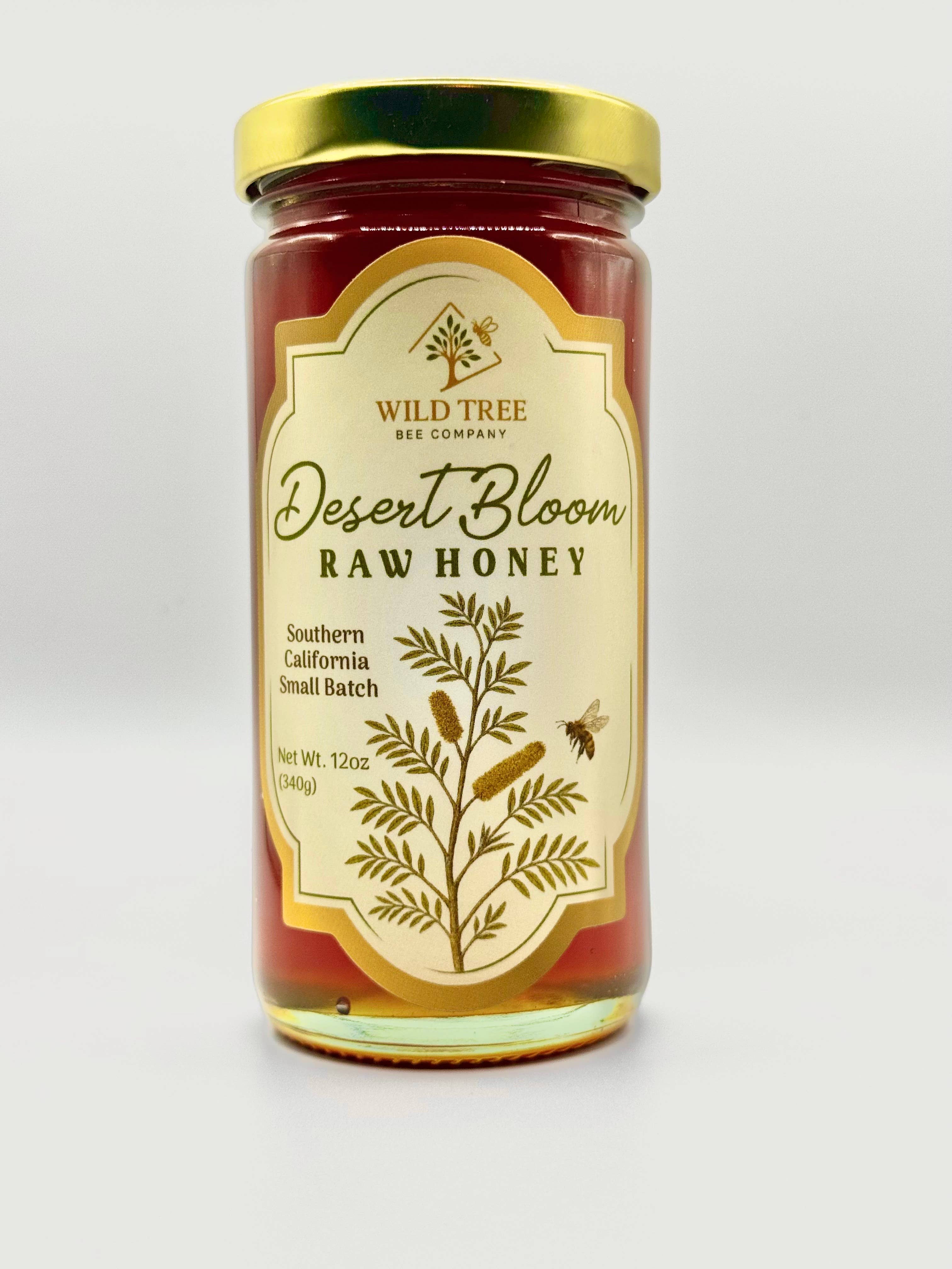 Wild Tree Bee Company - Vendita all'ingrosso Miele - Fioritura del Deserto - Miele Grezzo in Piccola Produzione1