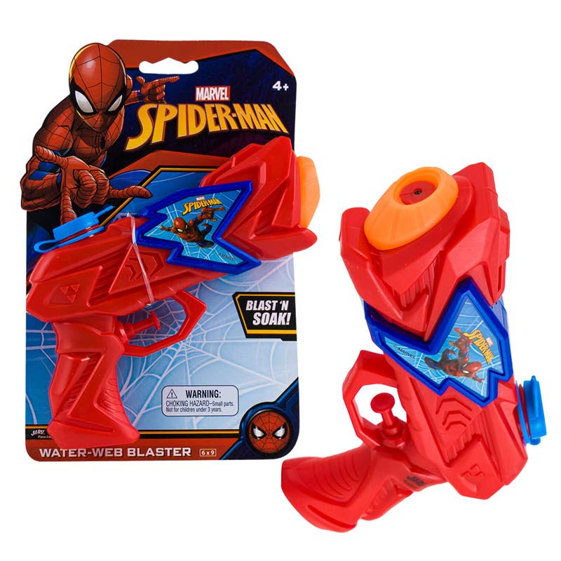 Deluxe Import Trading - Wholesale Classic Toy - Kids - Spiderman Water Squirter- 6''x9''0
