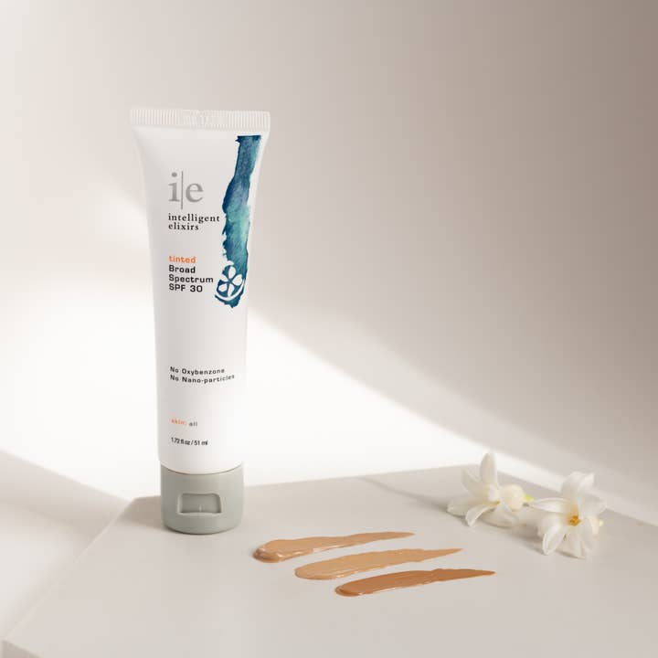 Tinted Broad Spectrum SPF 30 - natural for wholesale by Intelligent Elixirs