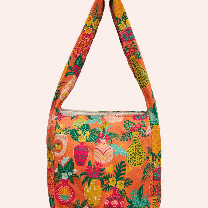 Sun & Sanctuary - Wholesale Tote Bag - Women's - The Solvang Tote Bag in Vase de Flores