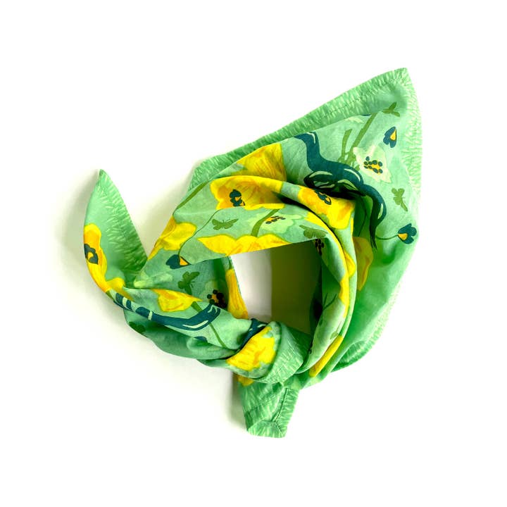 Elizabeth Grubaugh – wholesale Scarf – Women's – Daffodil Kerchief2
