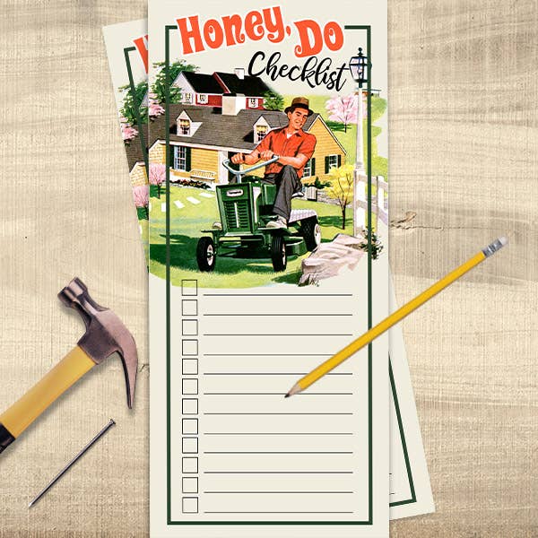 Mod Lounge Paper Company - Wholesale Notepad - Honey Do To Do List Notepad