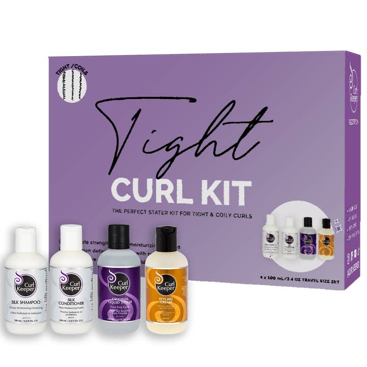 Tight Curl Starter Kit for wholesale by CurlKeeper
