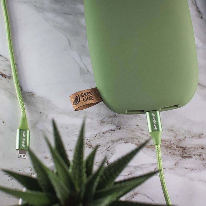 GreyLime - Wholesale Portable Charger - Power Stone II 20000 mAh USB-C & USB-A Powerbank Green4