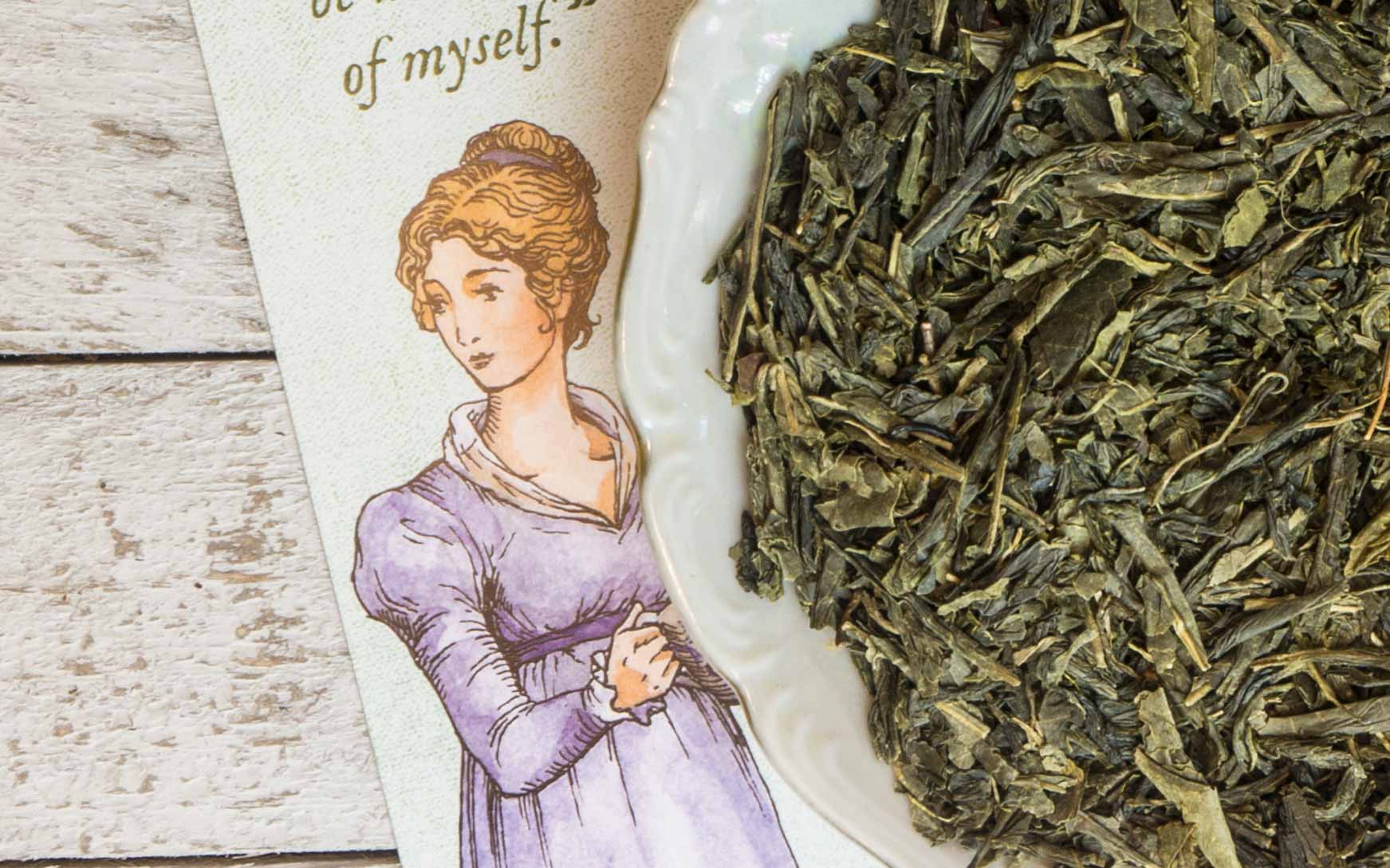 Novelteas LLC - Wholesale Loose Tea - Sense and Senchability - Jane Austen Loose Tea Tin3