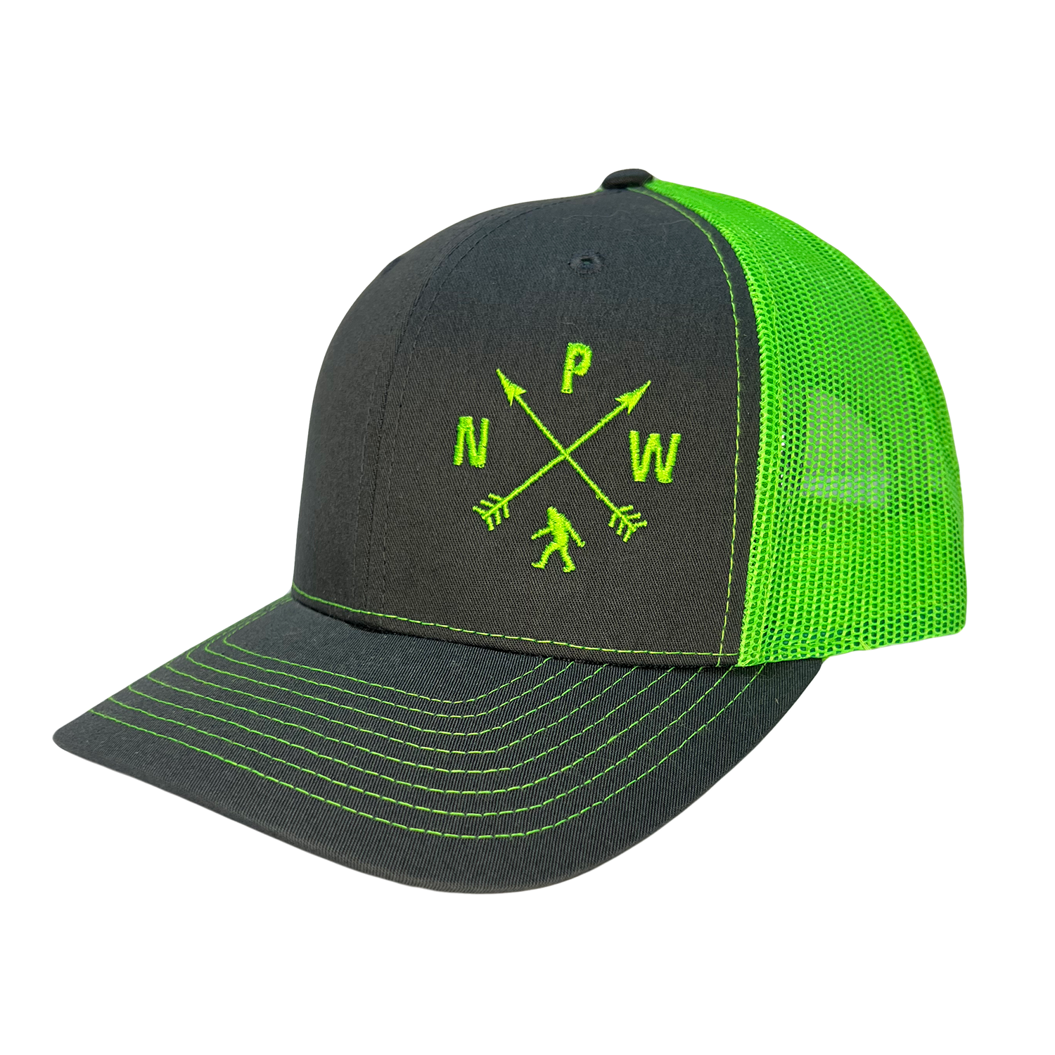 Direction Apparel - Wholesale Trucker Hat - Unisex - Sasquatch Arrows Trucker Cap10