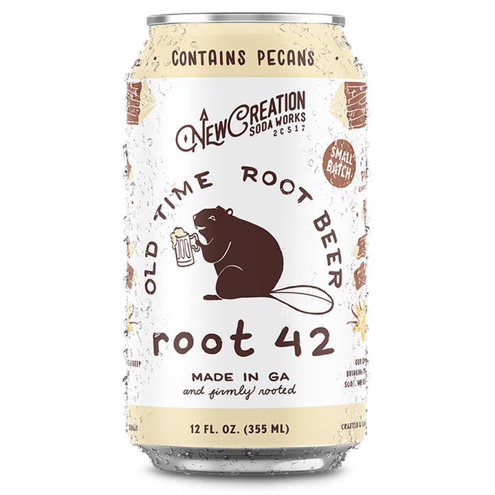 New Creation Soda - Wholesale Soda/Carbonated Drink - Root 42 Old-Fashioned Root Beer (Case of 16)4
