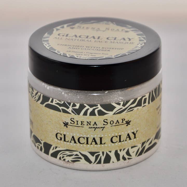 Glacial Clay Face Masque for wholesale by Siena Soap Company