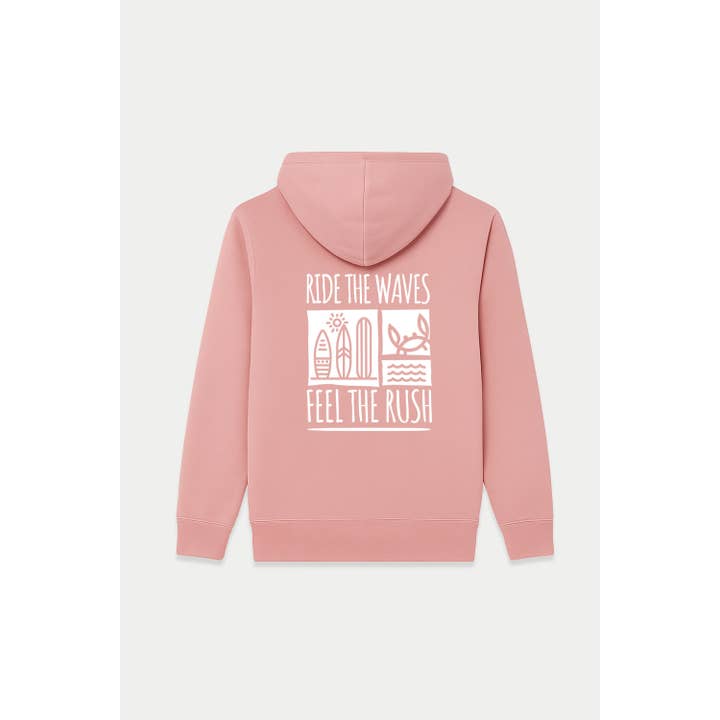 Pink Hoodie | Lyon for wholesale by Custi Mikelo: Made in Spain