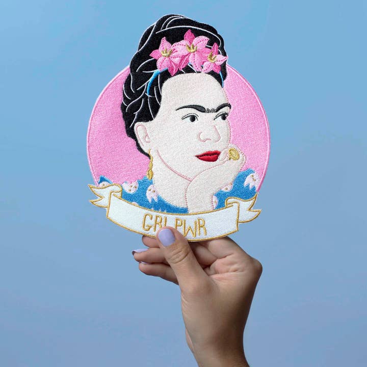 MALICIEUSE - Vente Écusson - Patch Thermocollant Frida Kahlo Taille Xl1