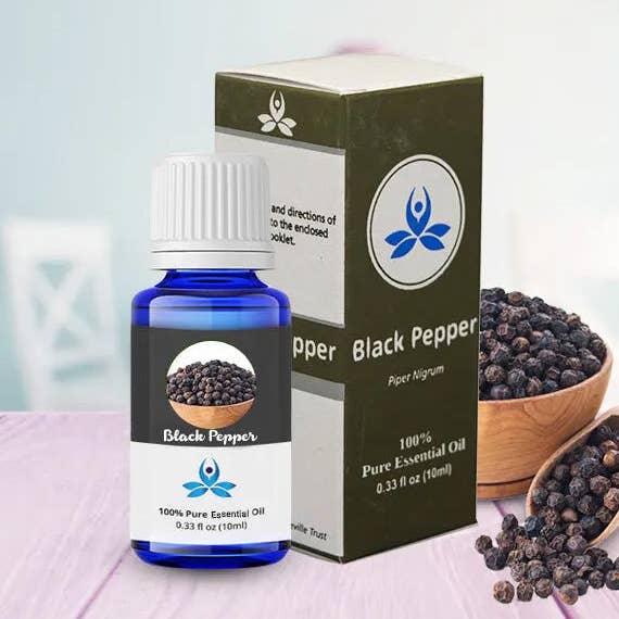 Olio essenziale di pepe nero per la vendita all'ingrosso da parte di Incense Sticks