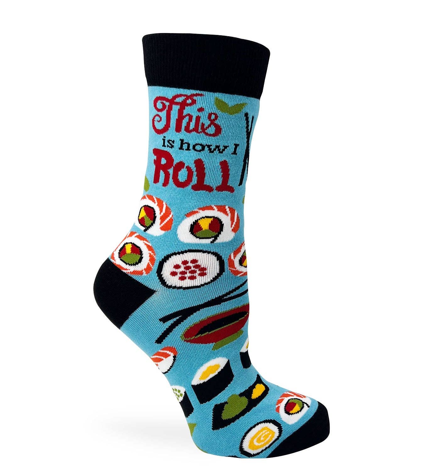Fabdaz - Wholesale Socks - Women's - This Is How I Roll Women's Crew Socks1
