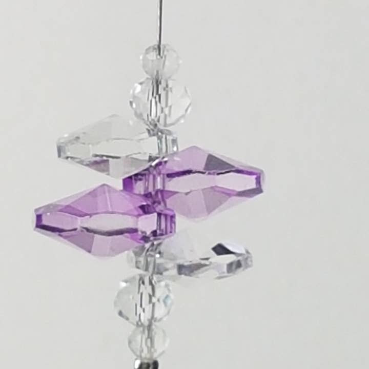 Gifts N Crystals - Wholesale Suncatcher - Angel Crystal Suncatcher- bell ball crystals ANG-BB