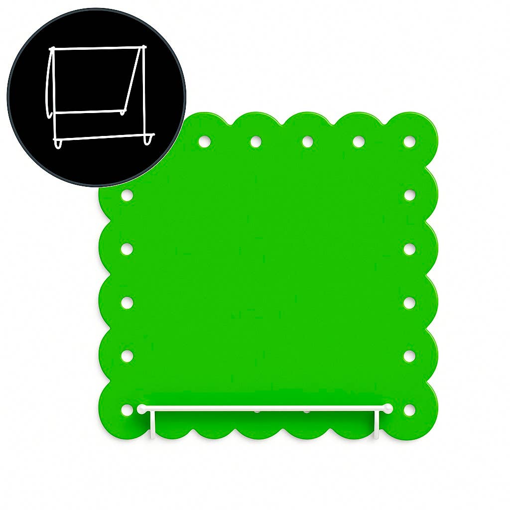 Factory Direct Craft - Wholesale Memory Board - 12" x 12"  Metal Enamel Note Board - Select Color8